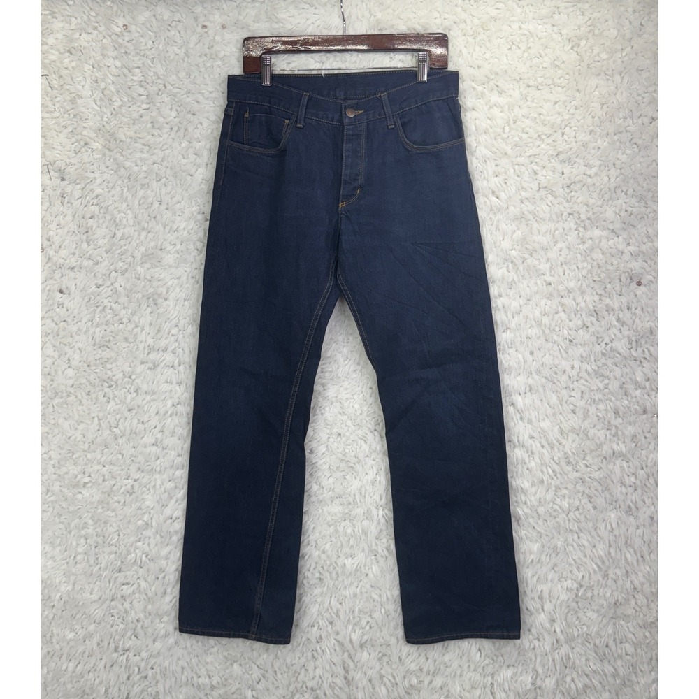 Hamilton by Grant Jeans 34X30 Dark Wash Straight Leg Workwear Heritage Denim